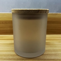 candle glass cup