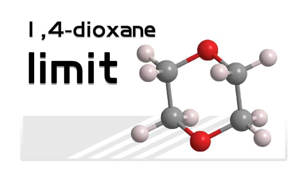 limits on 1,4 dioxane